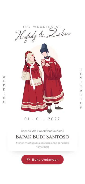Pratinjau template Joseon