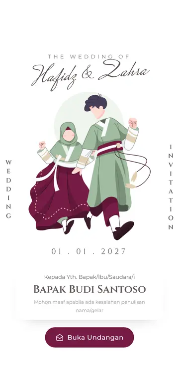 Pratinjau template Nori