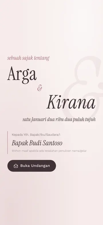 Pratinjau template Sajak